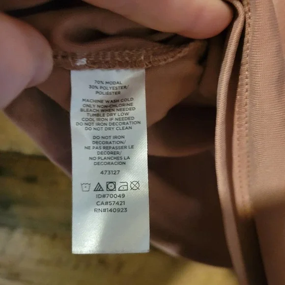 SALE-Loft women's dusty rose tank top size medium petite - Picture 6 of 8